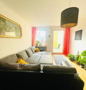 Helle, grosse, zentrale Wohnung mit Balkon